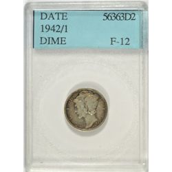 1942/1 MERCURY DIME ACCU GRADE FINE 12