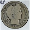 Image 1 : 1893-S BARBER HALF DOLLAR GOOD