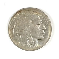 1913 T-2  BUFFALO NICKEL, MS-63  NICE COLOR