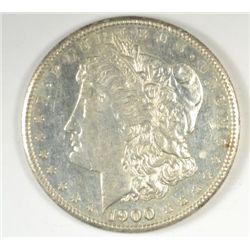 1900-S MORGAN SILVER DOLLAR, MS-62 SEMI- PL