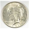 Image 1 : 1921 PEACE SILVER DOLLAR, MS-64+ FROSTY AND VERY CHOICE AND ORIGINAL!