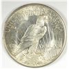 Image 2 : 1921 PEACE SILVER DOLLAR, MS-64+ FROSTY AND VERY CHOICE AND ORIGINAL!