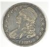 Image 1 : 1829/7 BUST HALF DOLLAR. AU-50 SCARCE OVER-DATE  VERY SHARP  AND NICE !