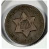 Image 1 : 1852 THREE CENT SILVER VG