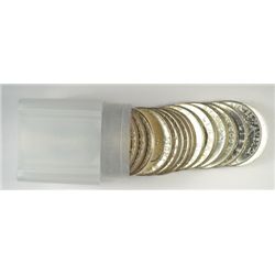 ROLL ( 20 ) COINS GEM FRANKLINS, ( 23 ) 1963-P & 7 1962-D, MS-63,64& 65 COINS