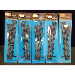 Atlas "HO" Gauge Nickel Silver Switch Track #4 Custom-Line Tracks