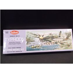 Guillow's Hawker MK IB Typhoon Balsa and Tissue Construction model kit