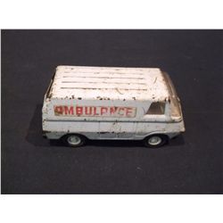 Vintage Tonka Truck Pressed Steel Toy Ambulance Van