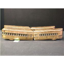 1940s Marx "The Mercury" Train Cars â€“ 5 pcs