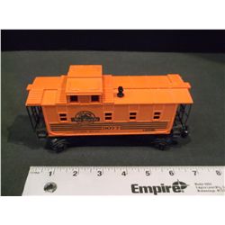 Vintage Postwar Lionel 9077 Rio Grande Caboose (Orange)