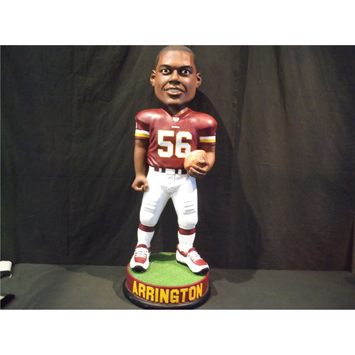 36" LaVar Arrington Washington Redskins Bobblehead