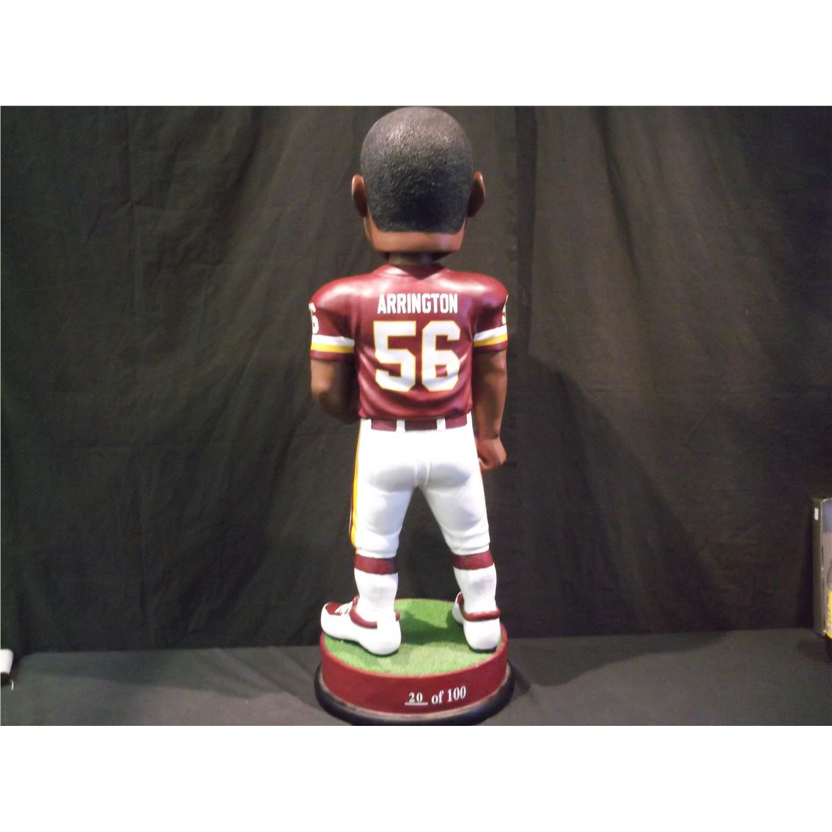36" LaVar Arrington Washington Redskins Bobblehead