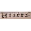 Image 1 : Seven 20mm Lead Infantry Figurines from the Napoleonic Wars