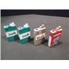 Image 3 : Four Advertising Butane Cigarette Lighters