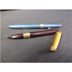 Vintage Cartridge Ink Fountain Pens - Two