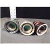 Image 1 : Three Vintage Electrical Insulators