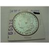 1878-S MORGAN SILVER DOLLAR AU-55
