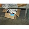 Image 1 : Box of assorted tanned leather scraps