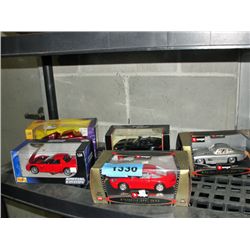 Lot of 5 diecast metal collectors cars