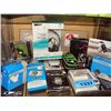 Image 1 : Shelf lot of assorted electronics and electronic