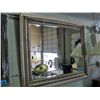 Image 1 : Bevelled and framed mirror
