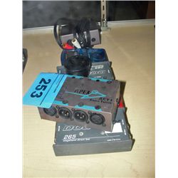 Lot of 6 audio equipment pieces