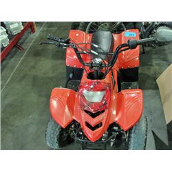 Small red childs quad- working and running