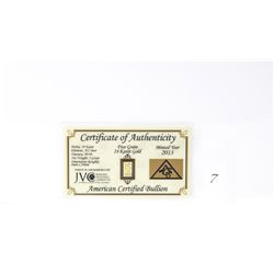 American Mint Solid Gold Bar