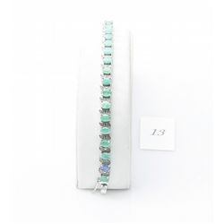 15 Carat Tanzanite, Emerald & Diamond Tennis