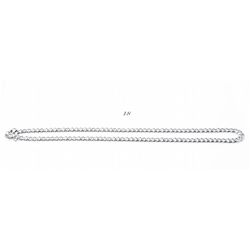 Man's Stainless Steel 22 inch Link Necklace