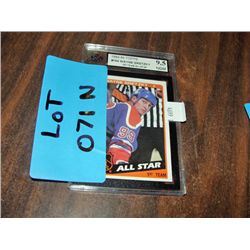 1984-5 Topps #154 wayne gretzky first team all