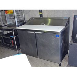 McCall commercial prep counter refridgeration unit