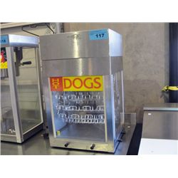 Commercial hotdog cooker