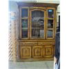 Image 1 : Oak buffet and hutch
