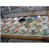 Image 1 : 22 bone china england teacups and saucer sets
