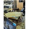 Image 1 : 2pc bevelled glass top coffee and end table set
