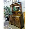 Image 1 : Turn of the last century walnut mirrored back