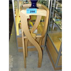 Interesting bent wood plant pedastol stand