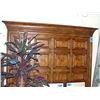 Image 1 : Queen size solid wood headboard
