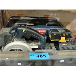 Ryobi cordless tool set; reciprocating saw, flash