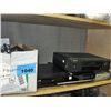 Image 1 : shelf lot of assorted home electronics and misc