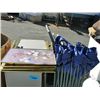 Image 1 : Pallet lot of misc items; TV tables, camp chairs