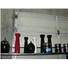 Image 1 : Shelf lot of assorted ceramic vases and candle