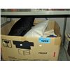 Image 1 : Box full of pillow shams and throw cushions