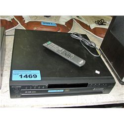 sony DVD player with remote