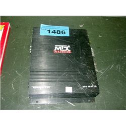 MTX audio 200W amp