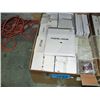 Image 1 : One box of glass candle holders and picture frames
