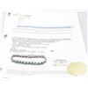 Image 2 : 14.38 Carat Emerald & Diamond Tennis Bracelet