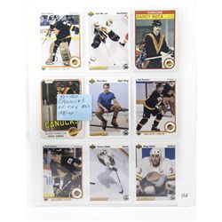 Collection of 9 retired canucks of the 1980s 81