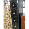 Image 1 : 4 drawer wooden filing cabinet